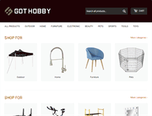 Tablet Screenshot of goodysales.com
